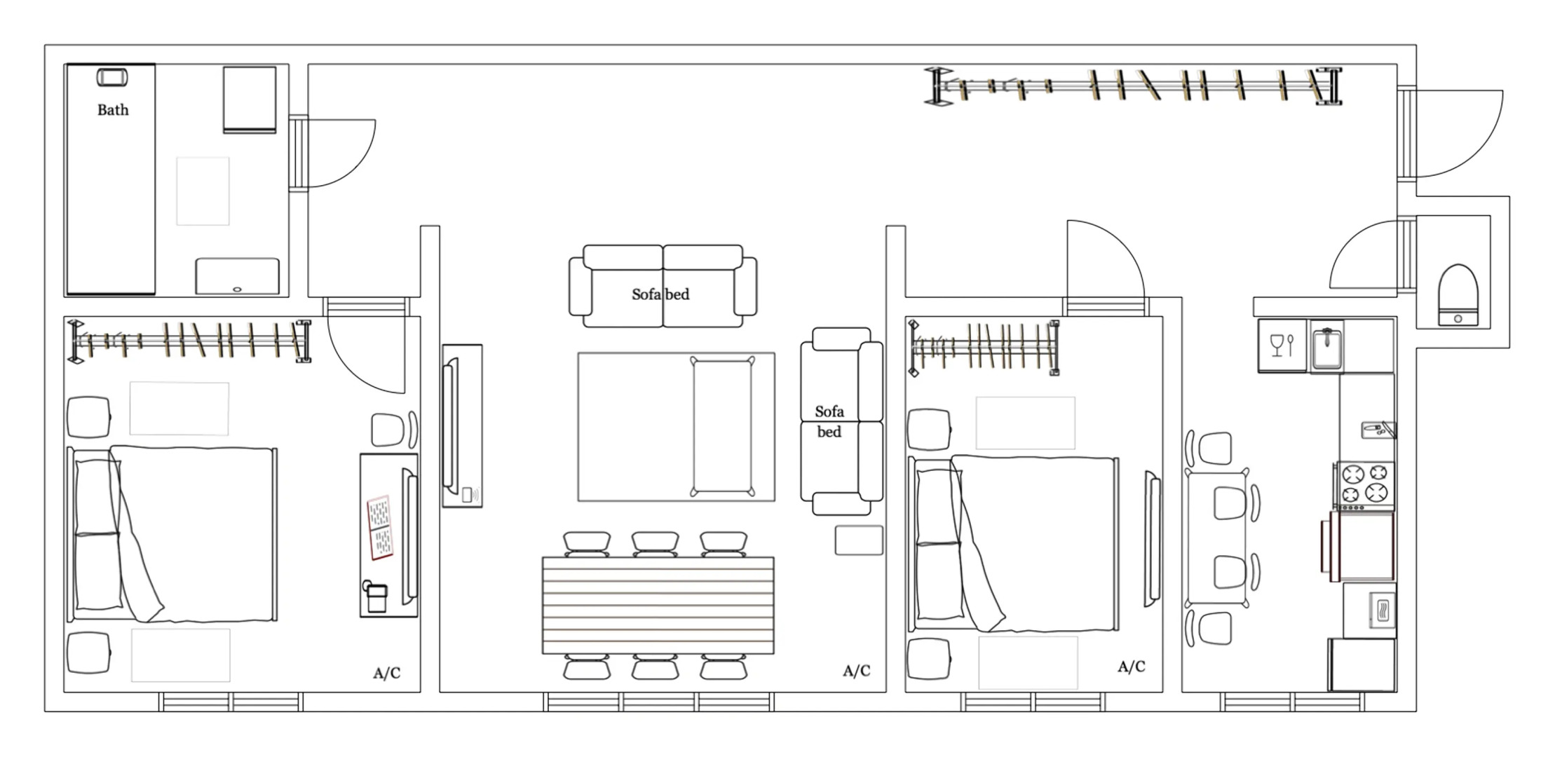 Апартаменты Minsklux Проспект Независимости 12
