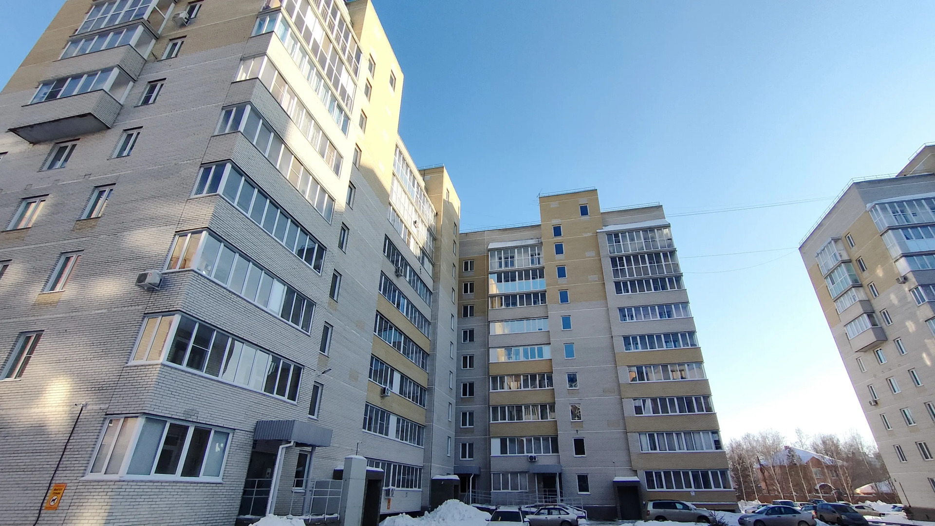 Квартира Новая Cовременная Cтудия с Видом на Рощу