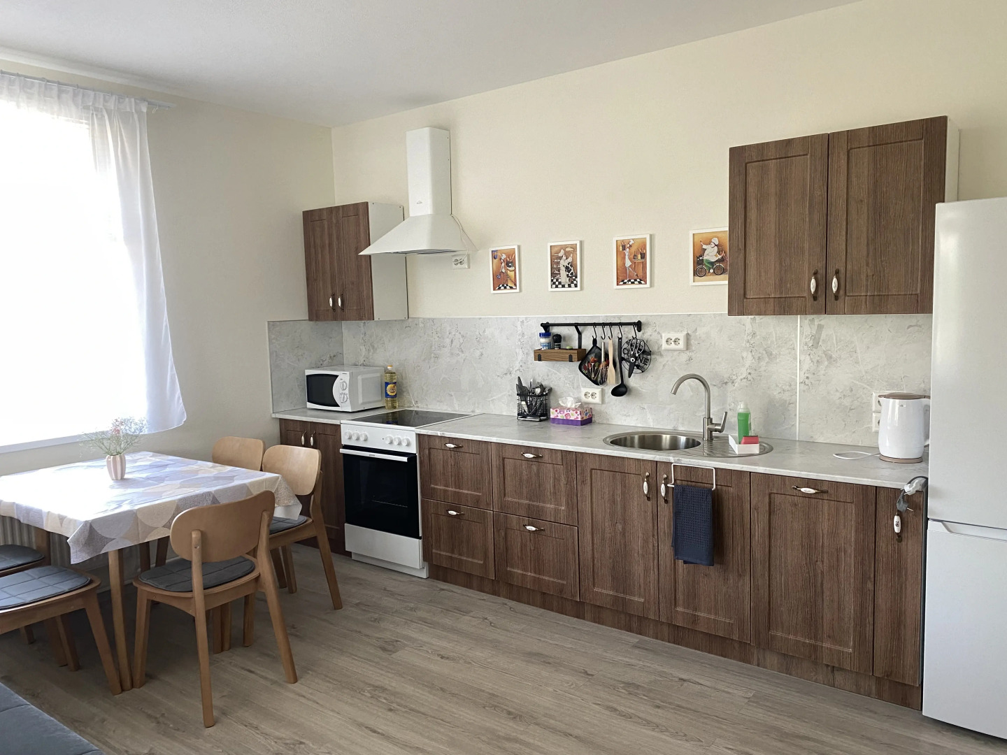 Квартира с сауной и террасой