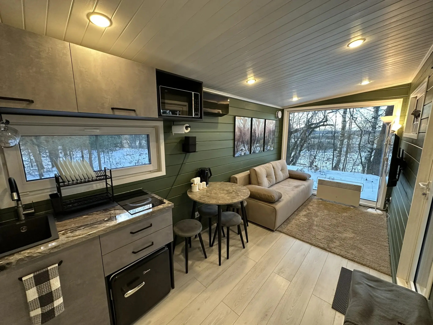 Частный Дом Над Рекой - Лес