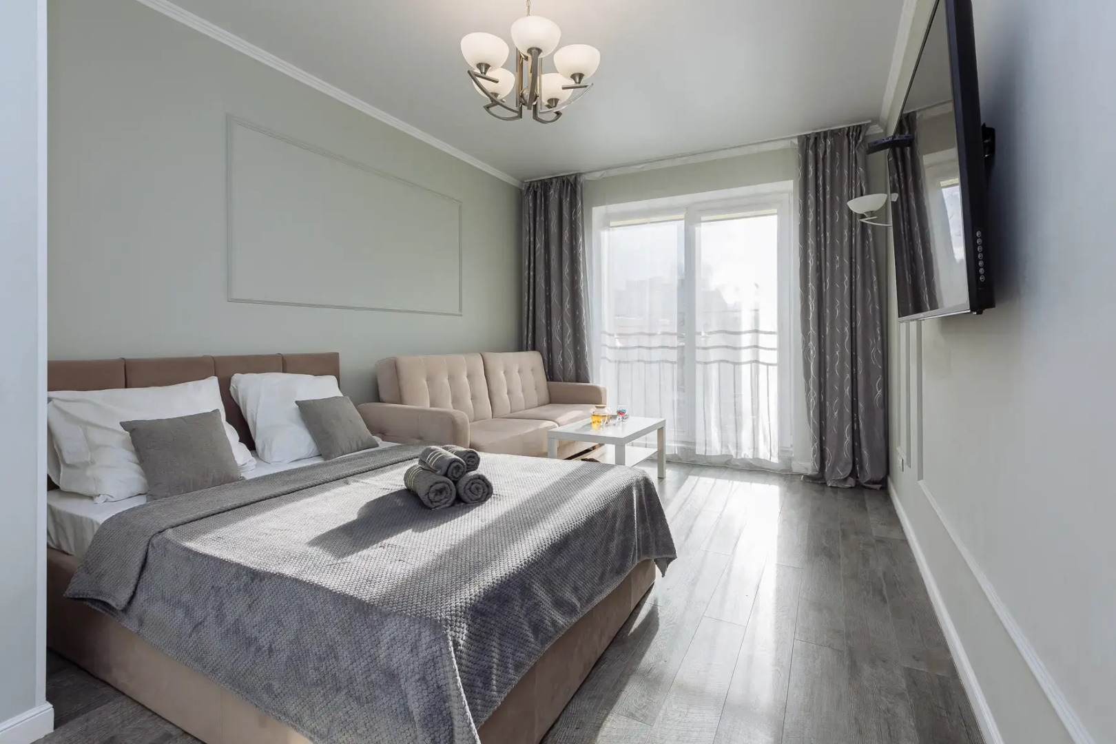 Апартаменты на Первой Линии у Моря