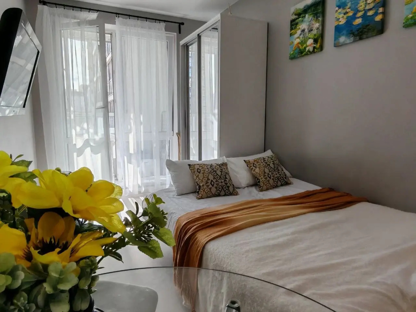 Квартира Уютная студия в центре города