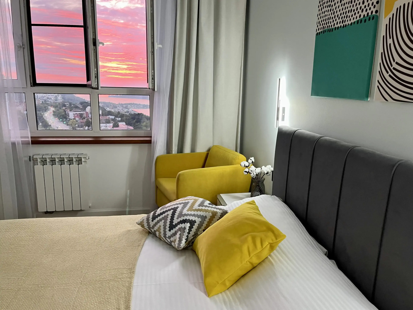 Квартира с красивыми закатами