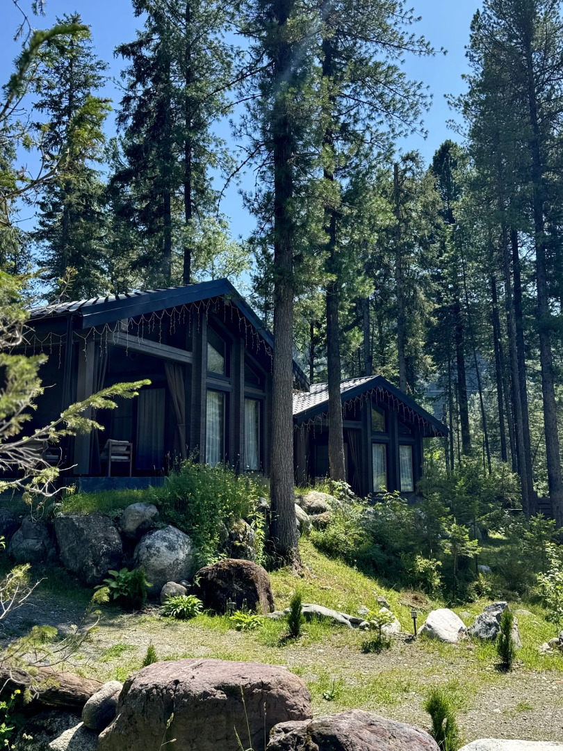 Шале комплекс ВМЕСТЕ дом темный