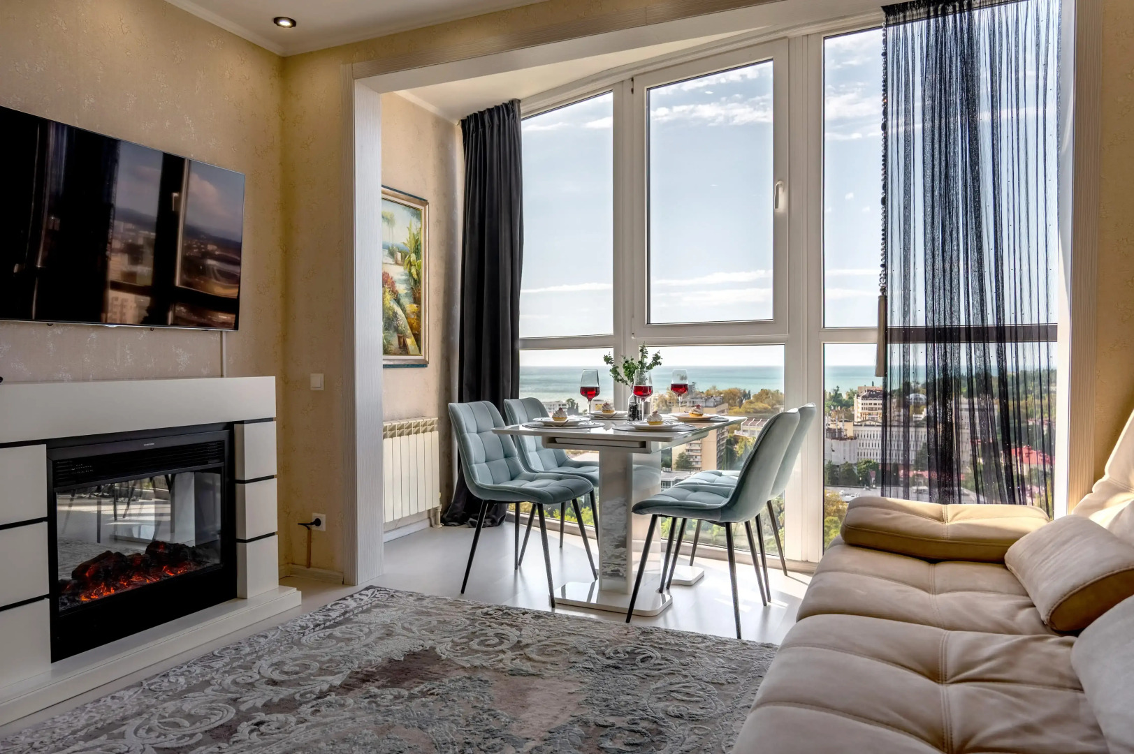 Апартаменты Sun City в Центре Сочи