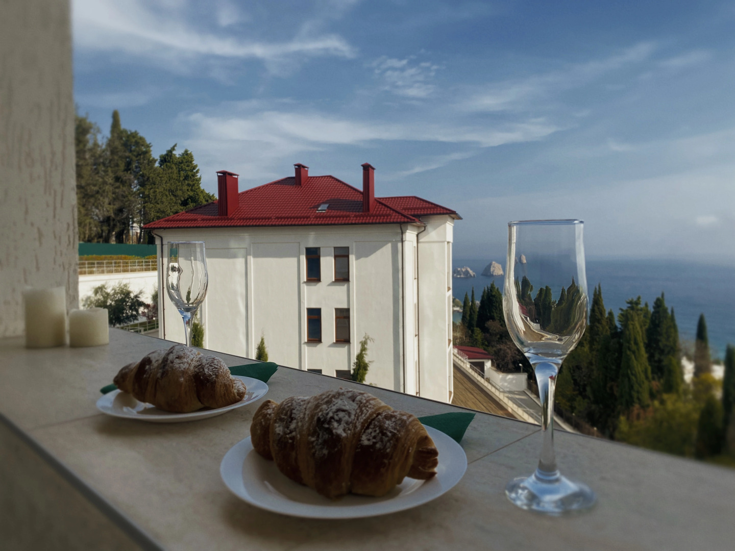 Апартаменты Гурзуф с видом на море