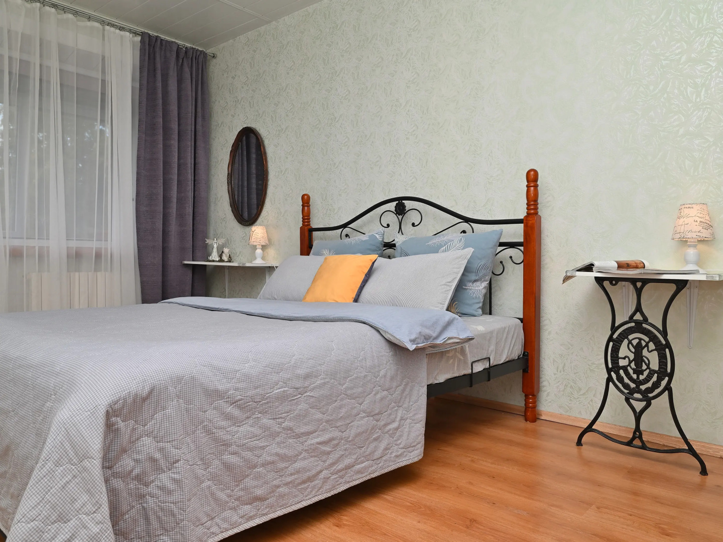 Квартира Атмосферная с качелями в 5 мин от моря