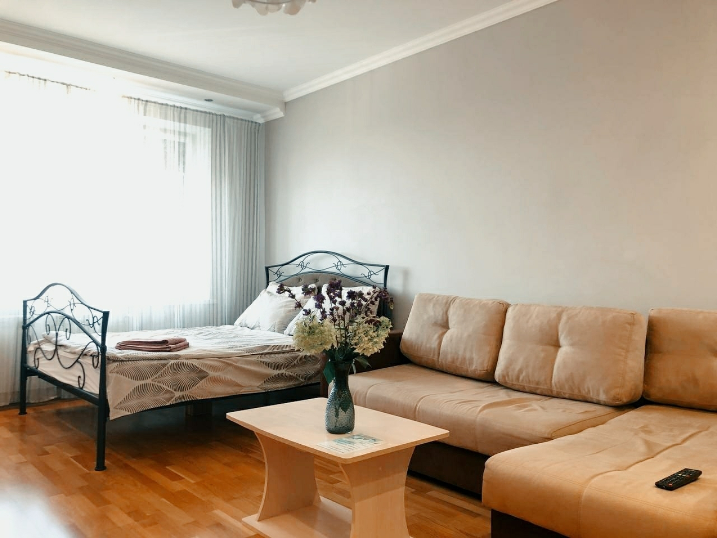 Квартира с дизайнерским ремонтом