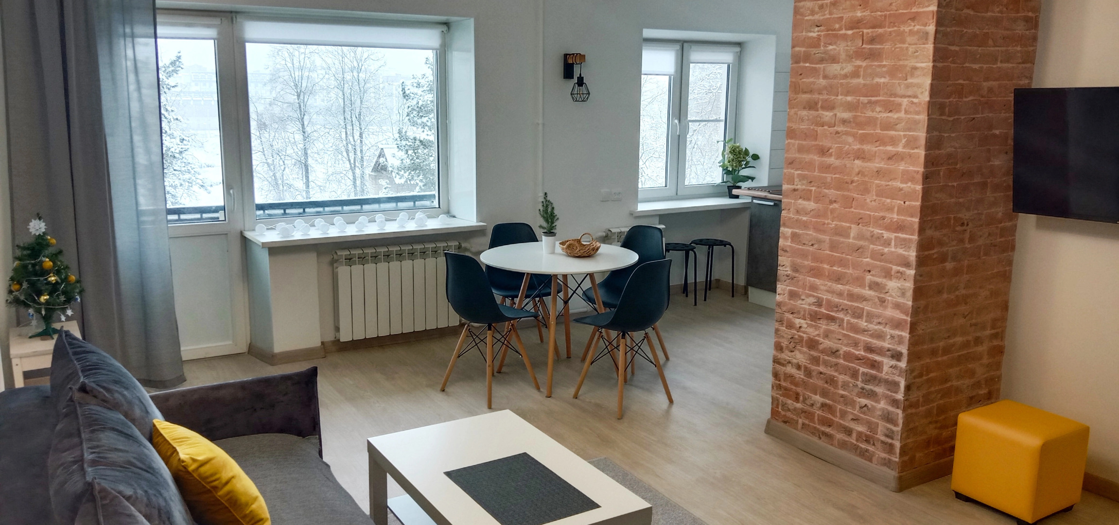 Апартаменты 200 м от Кремля и вид на реку