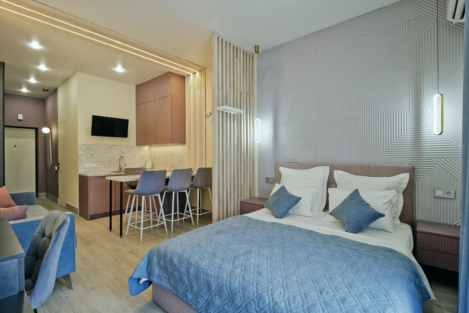 Квартира Студия на первой линии моря