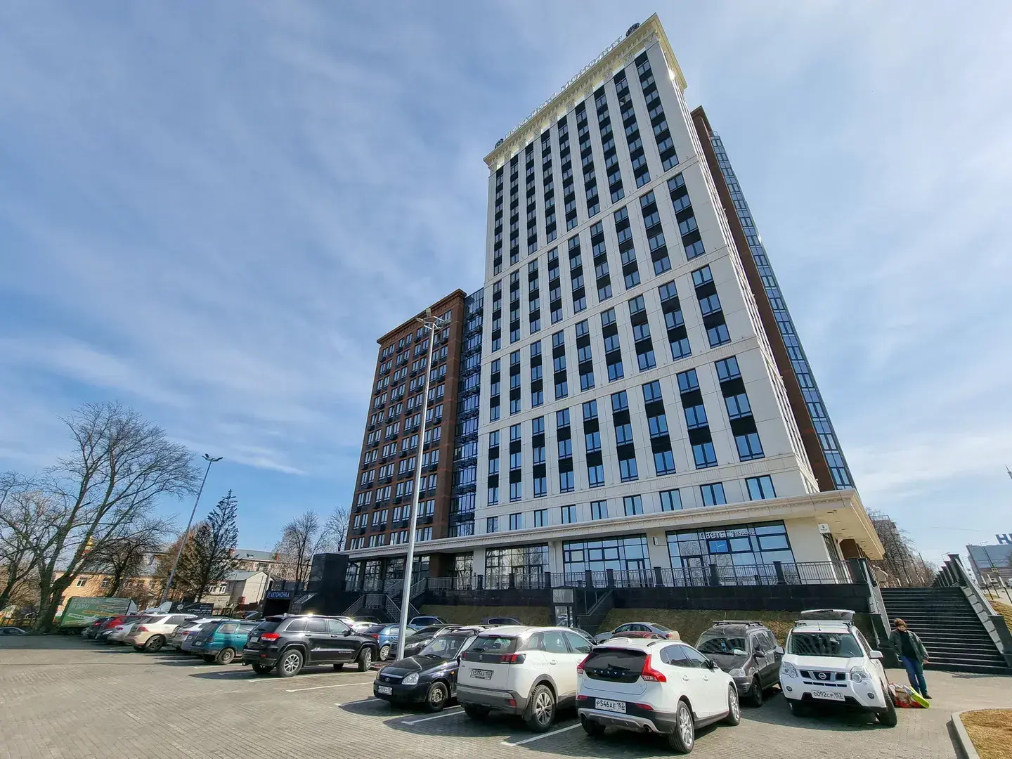 Апартаменты Просторная Студия КМ ТАУЭР ПЛАЗА в центре