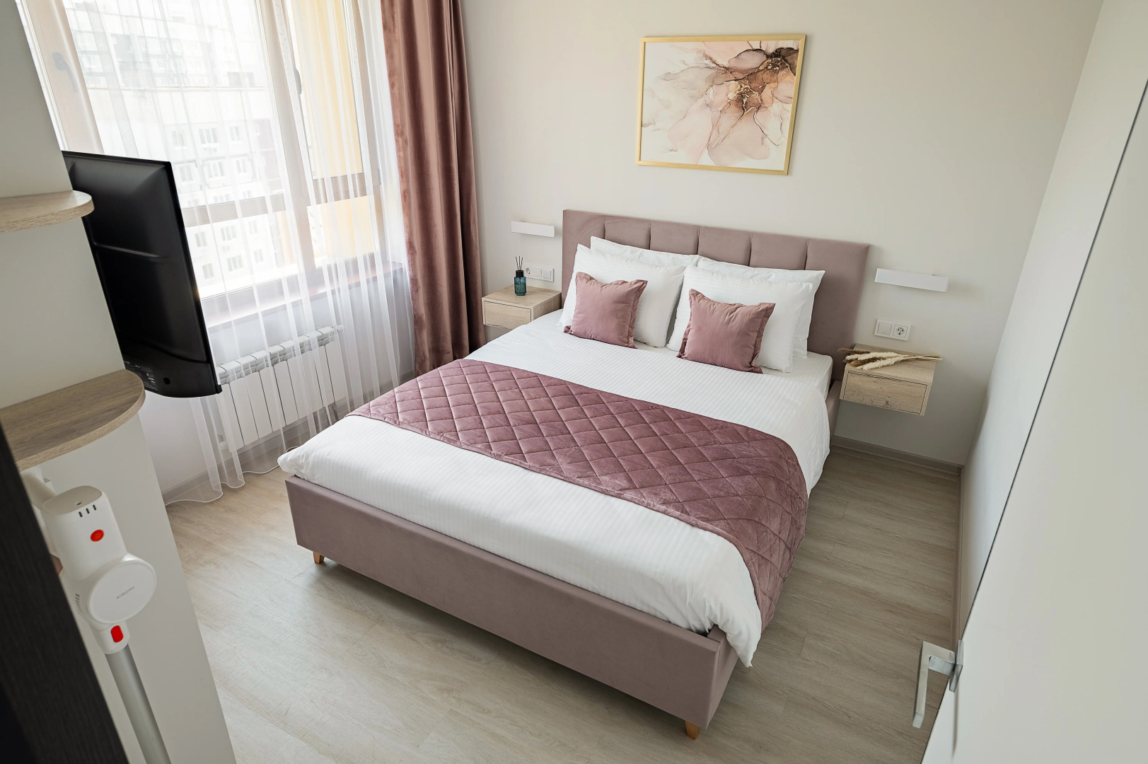 Квартира Уютная Светлая Квартира в Новом ЖК