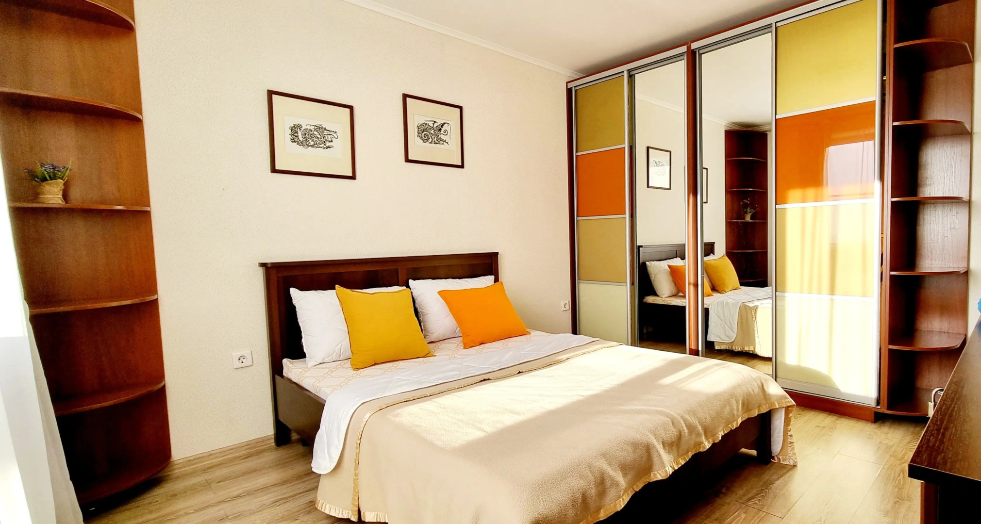 Квартира евродвушка с видом на море