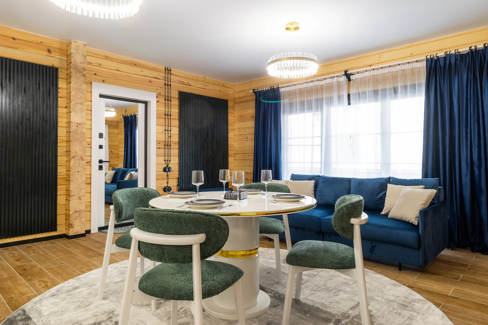 Апартаменты в стиле эко-лофт в новом доме