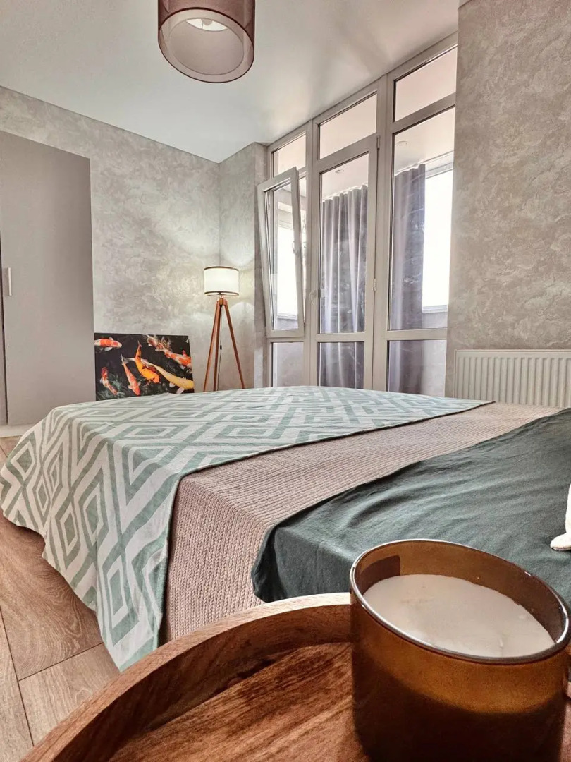 Апартаменты Семейные с красивым видом недалеко от парка Галицкого