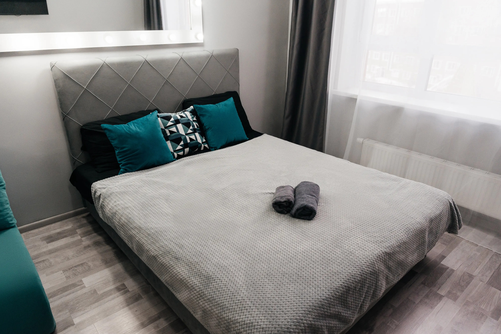 Квартира Стильная студия в ЖК Руна Парк рядом с Балатовским парком