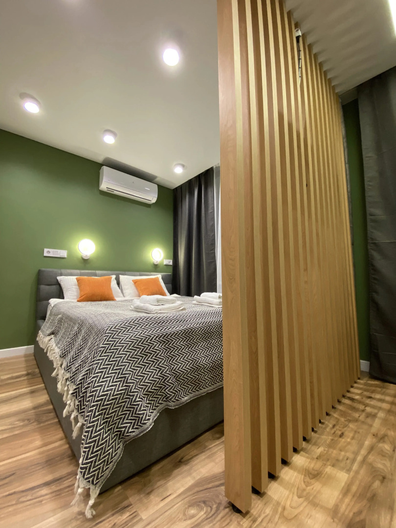 Зеленая студия Апартаменты и точка