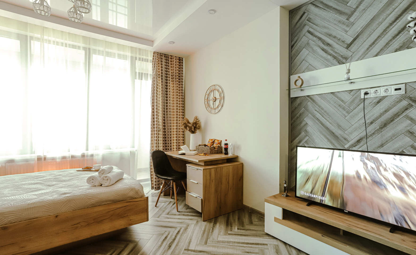 Апартаменты Lalapart Aristocrat с рабочим столом в ЖК Савеловский Сити