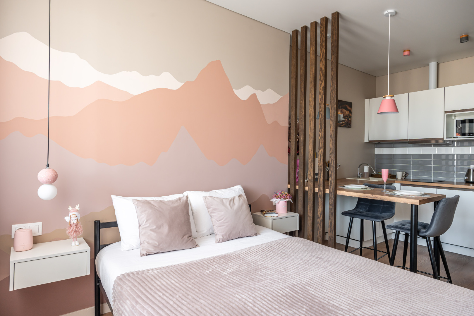 Квартира с видом на горы