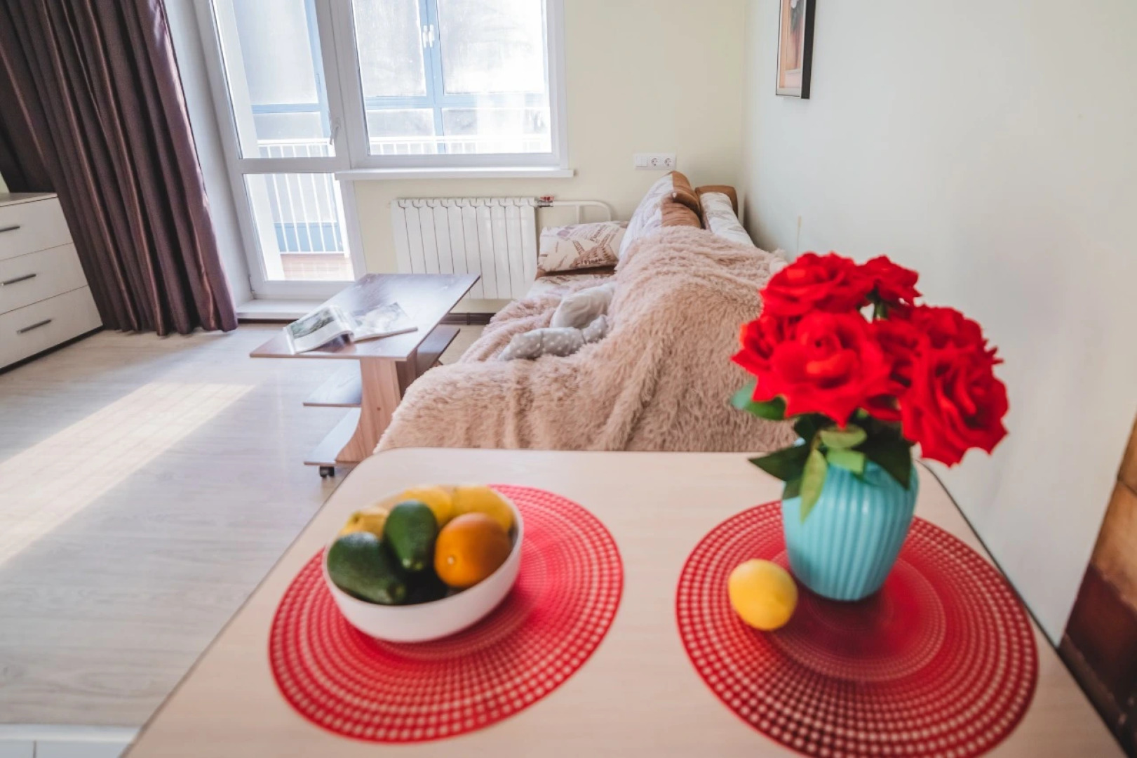 Студия с выходом на набережную