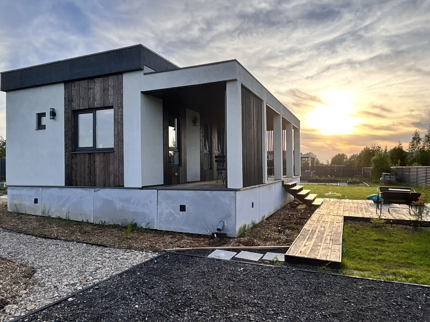 Частный дом Кубики Акцент