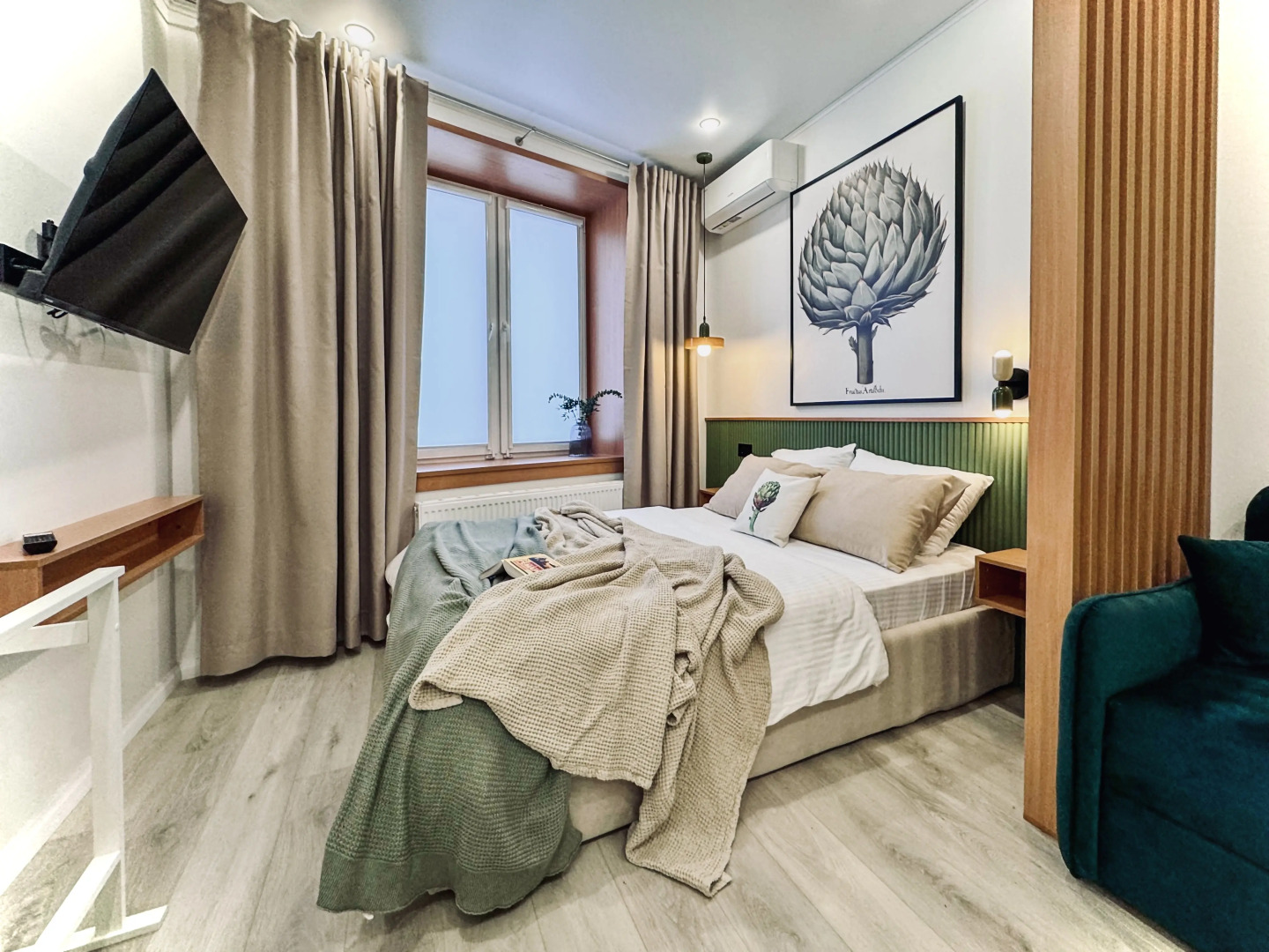 Квартира Студия с Дизайнерским ремонтом