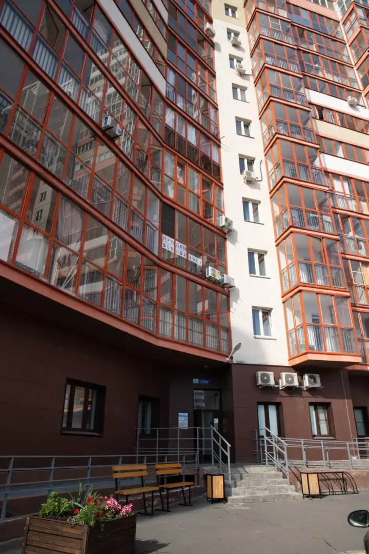 Квартира Евродвушка с видом на город