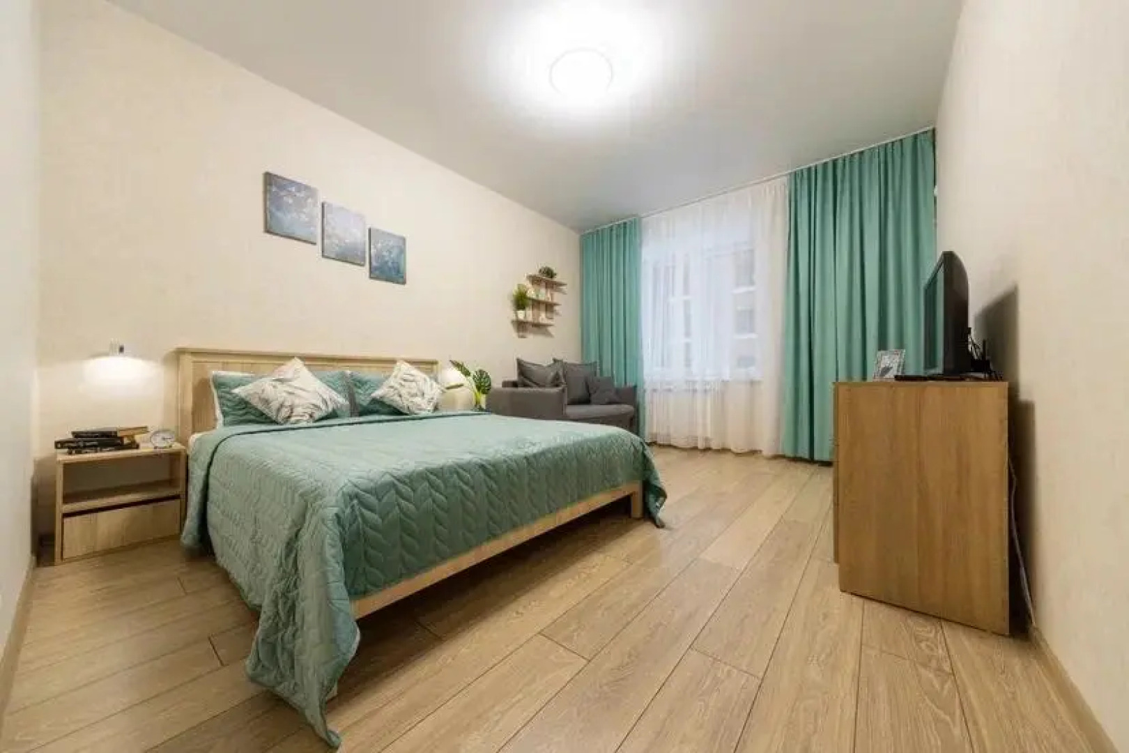 Апартаменты Favorite House в Южном берегу с видом на Енисей