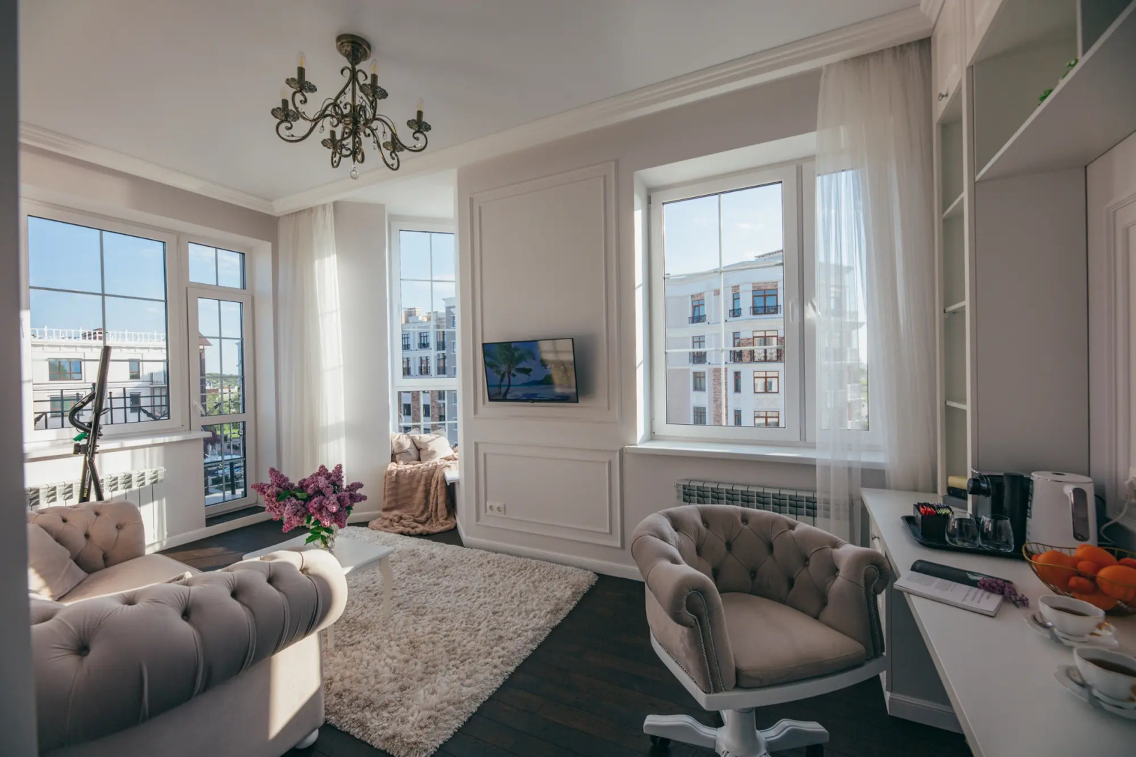 Апартаменты с видом на море