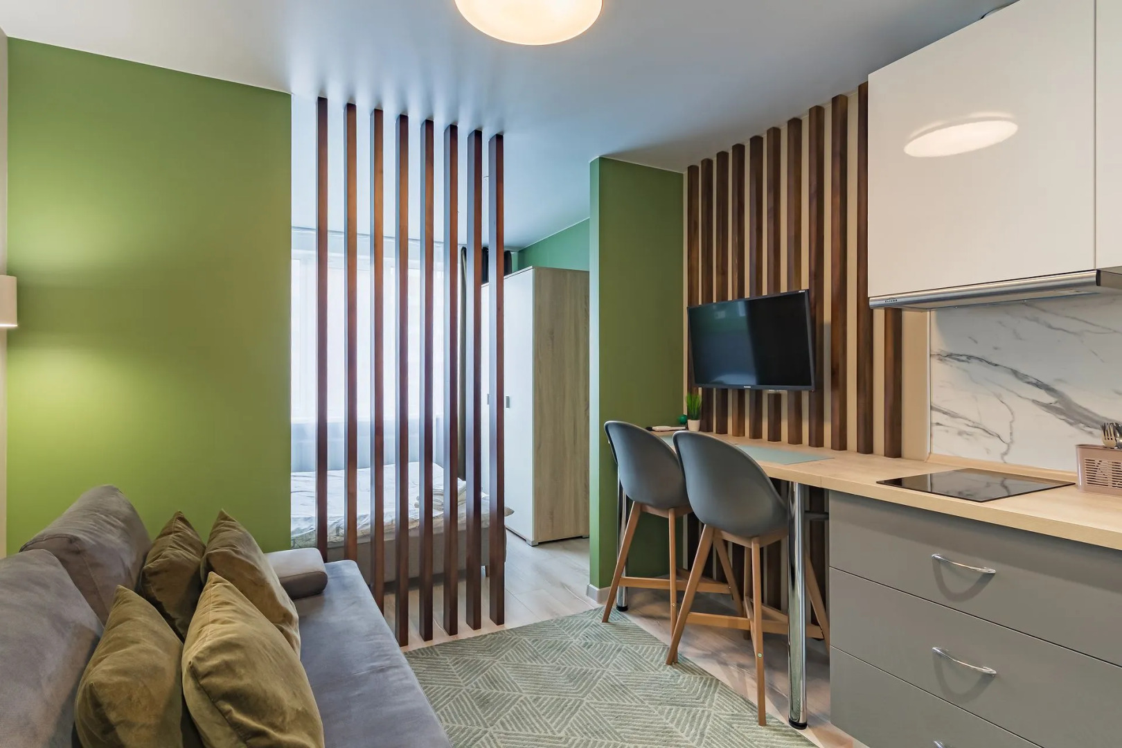 Апартаменты Дизайнерская студия в центральной части Нижнего от Уют и Комфорт Нн