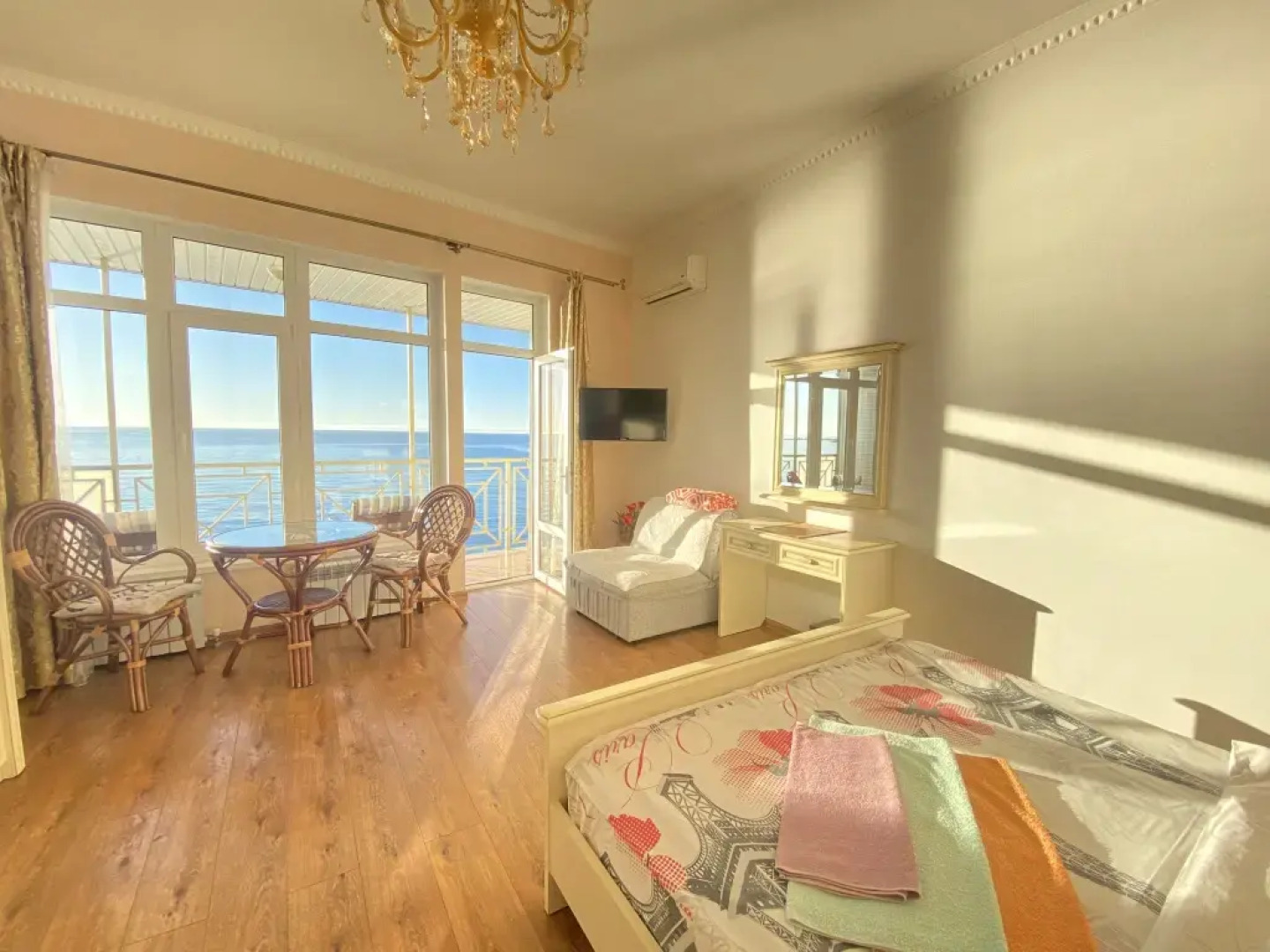 Квартира Двухместная премьер с видом на море и балконом 4ж