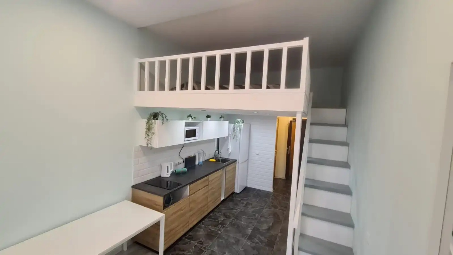 Квартира Двухуровневая студия