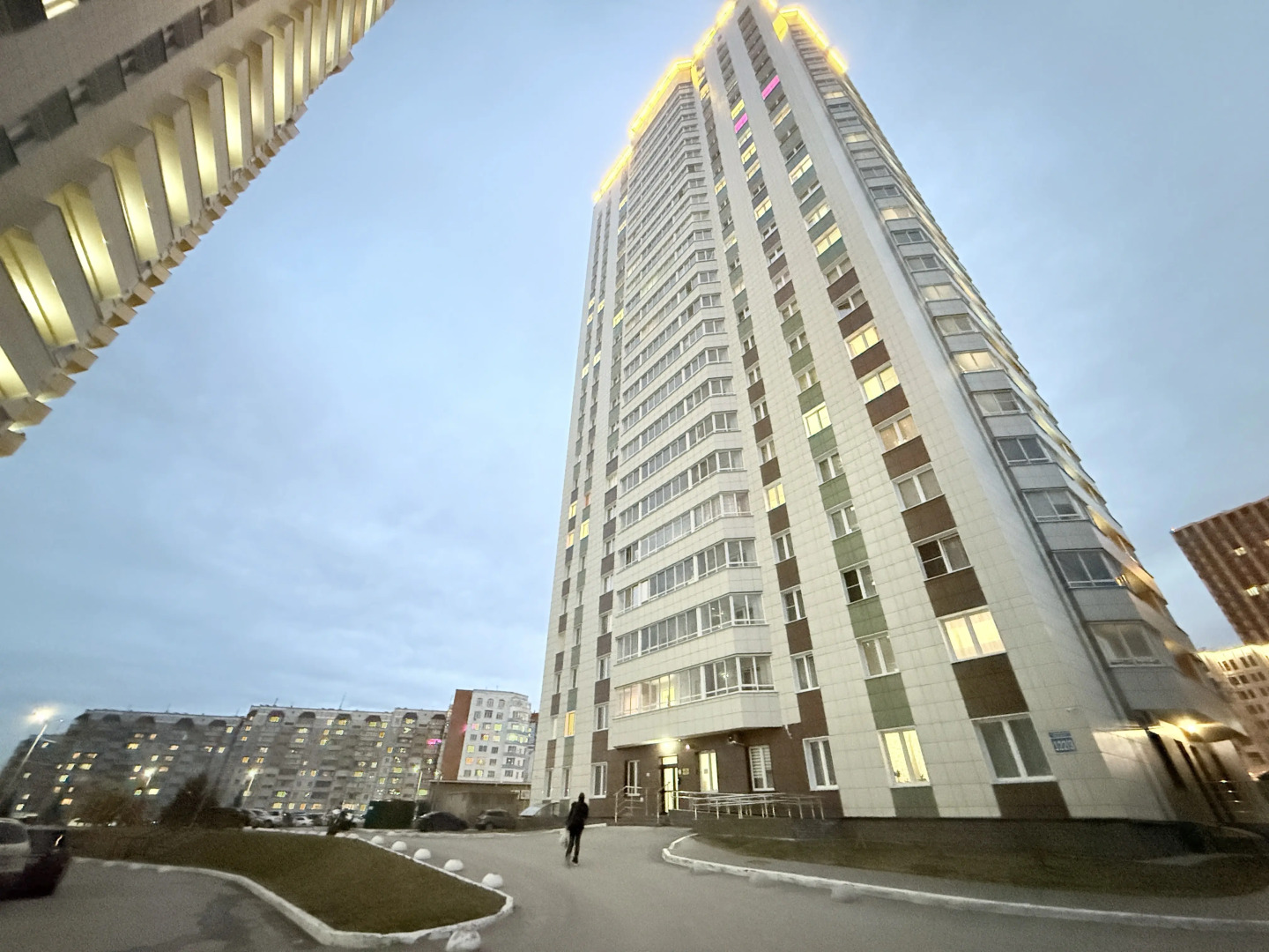 Апартаменты Studio with city view from the 22nd floor