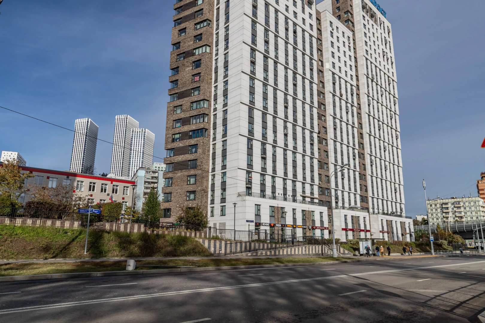 Квартира Moscow Deluxe Apartments Family suite city view-2