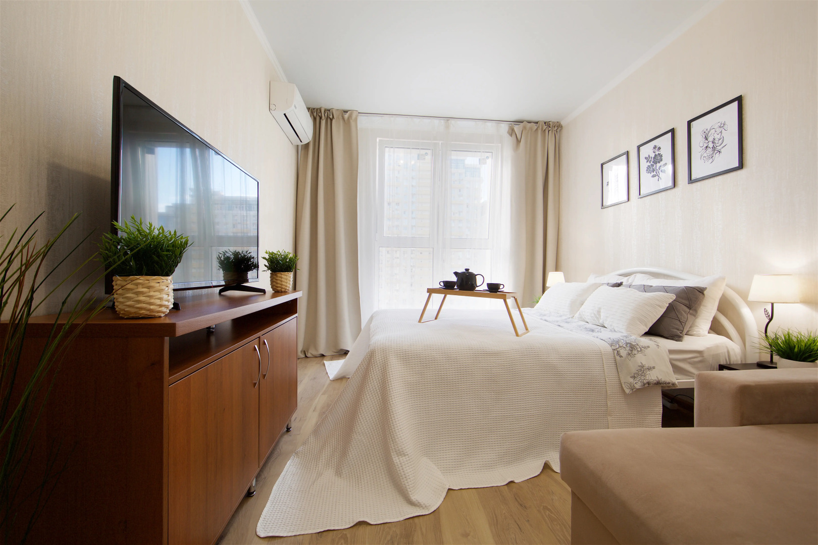 Апартаменты DoMino — Стильная Однокомнатная с Приятной Атмосферой