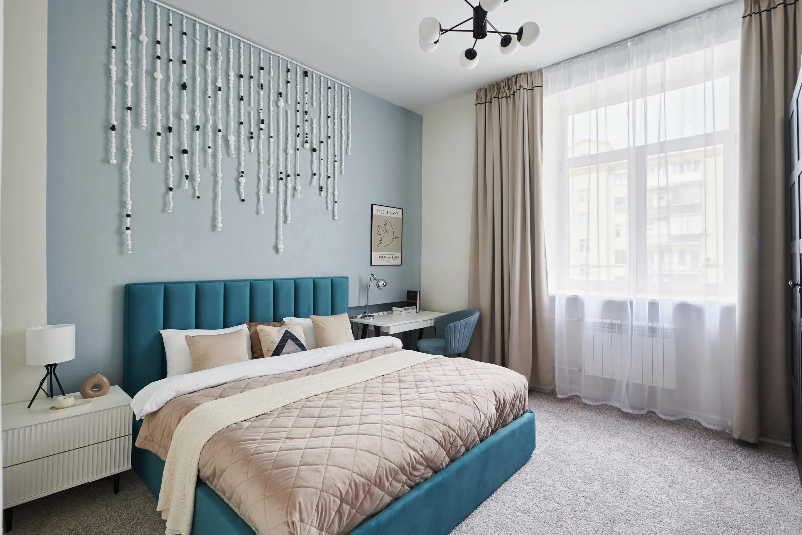 Квартира GM Apartments Тихая и уютная Трехкомнатная на Краснопресненской набережной