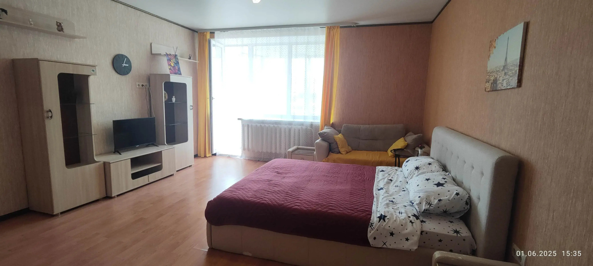 Квартира Чистая и Уютная с Новым Ремонтом и Хорошей Локацией в Городе