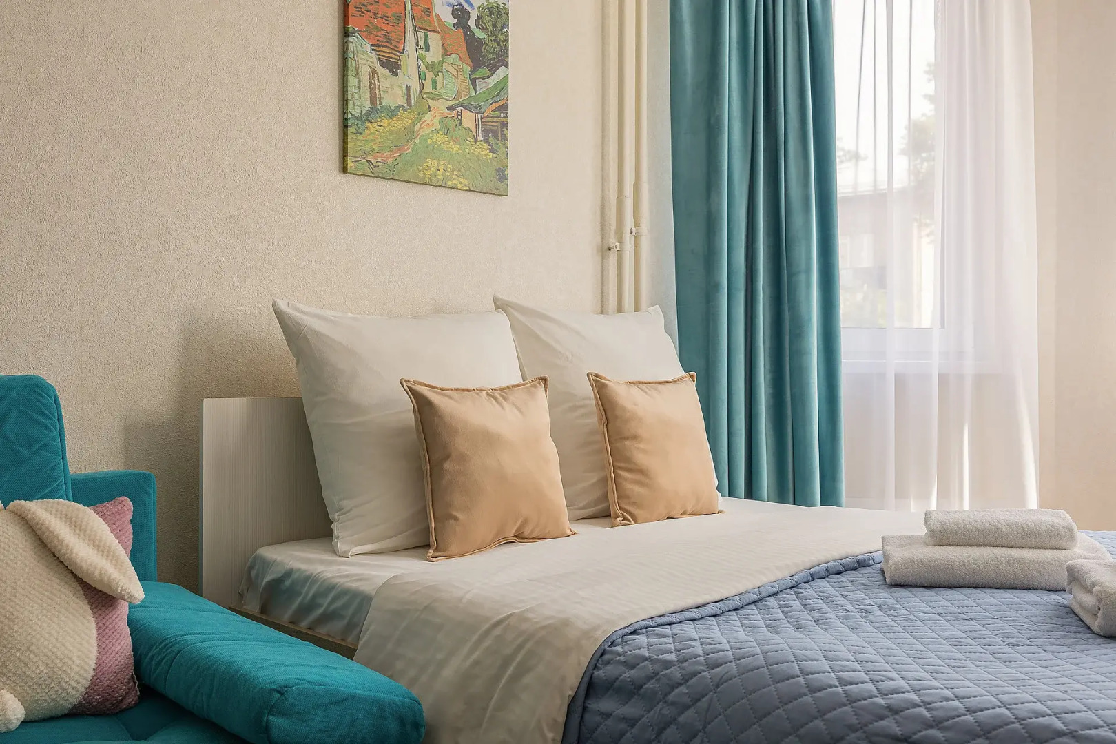 Апартаменты Уютная и светлая квартира