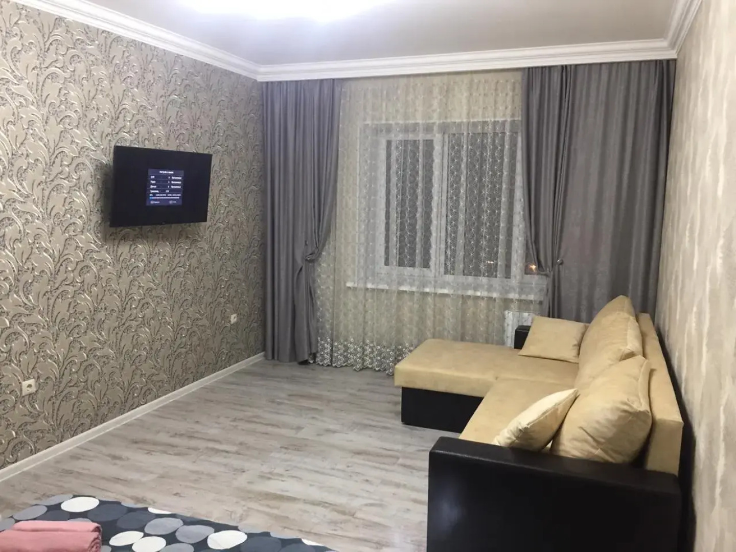 Апартаменты Однокомнатная Евро в новом районе