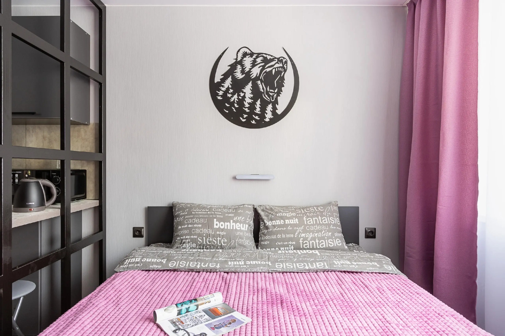 Квартира Студия Pink