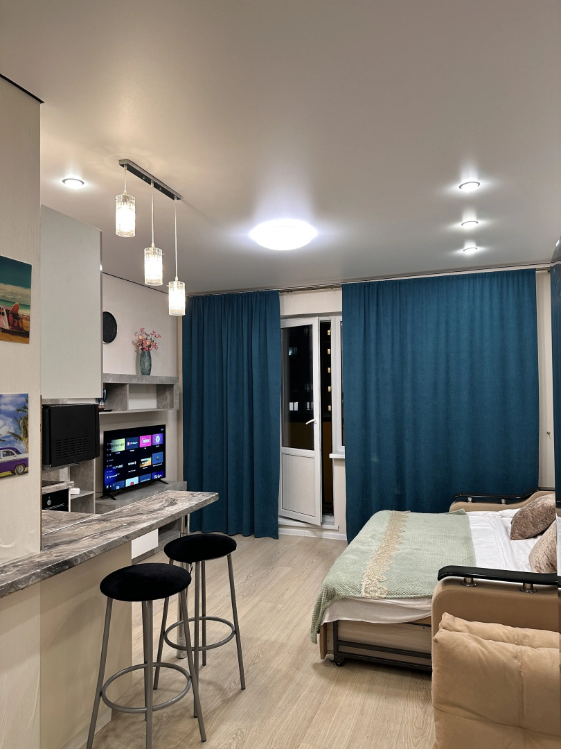 Квартира Просторная студия для комфортного отдыха