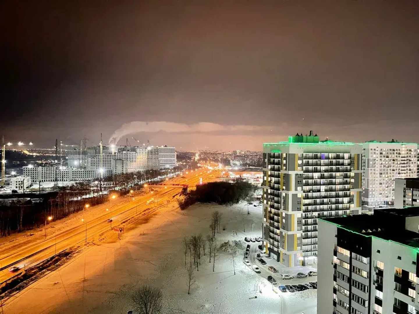 Квартира Теплая Студия Возле Автотрассы М5