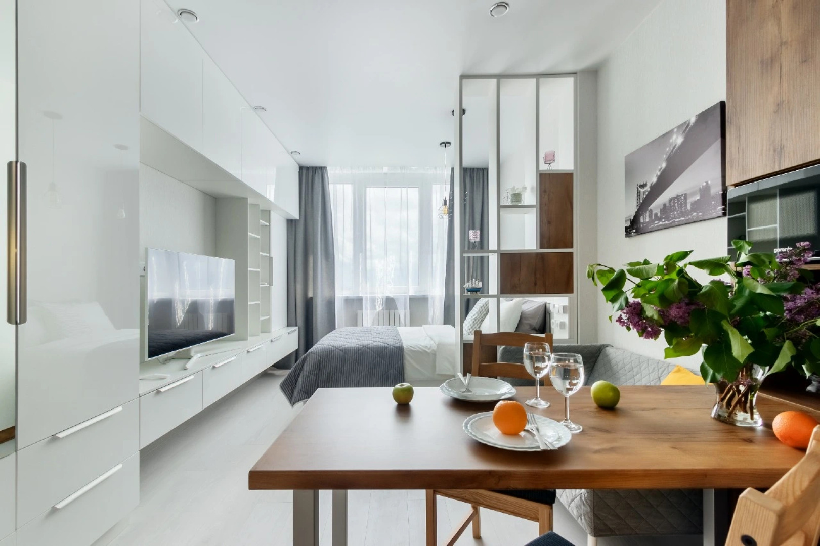 Апартаменты Дом у Дона Студия с видом на Дон (23 этаж)