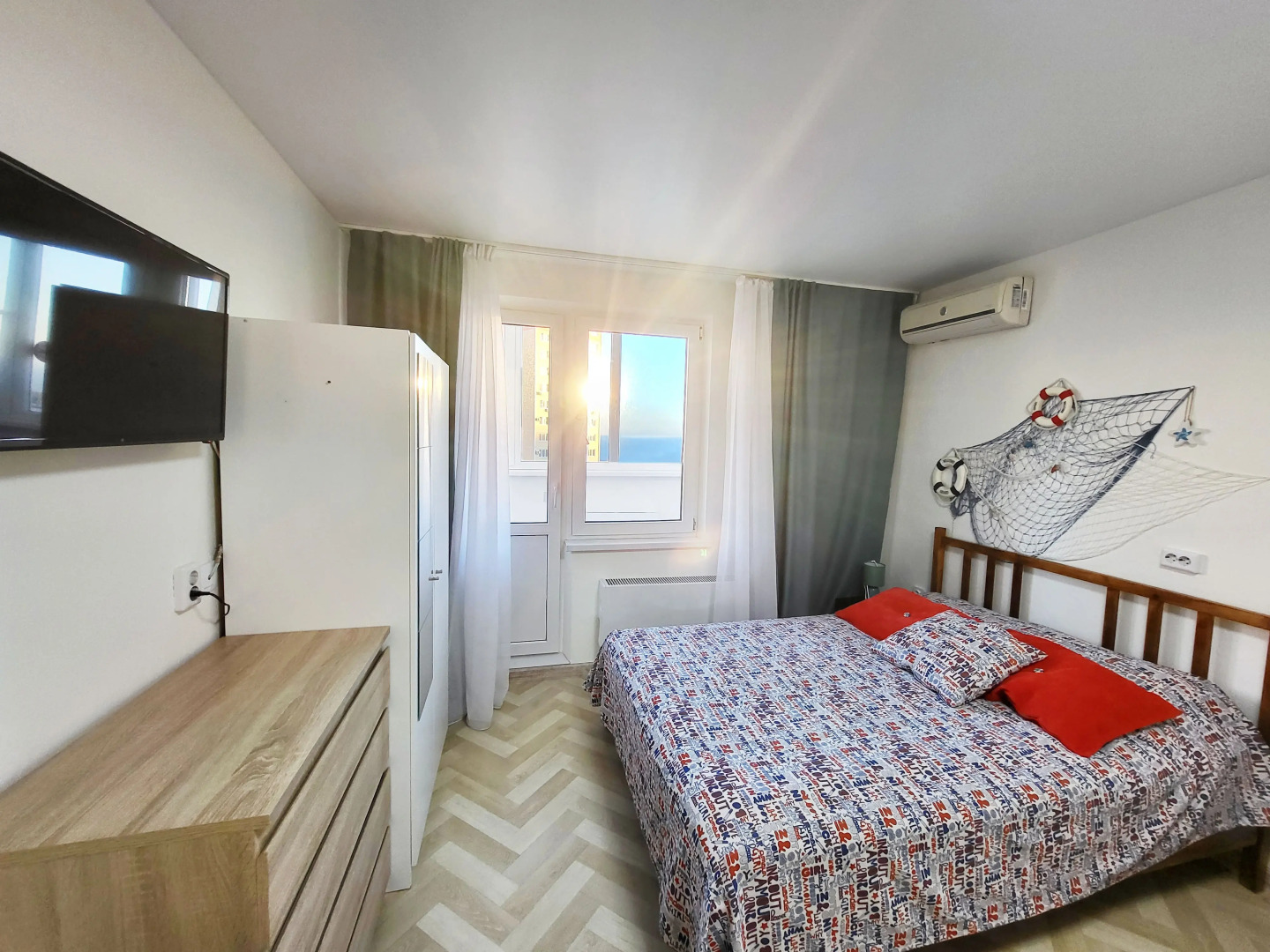 Апартаменты С видом на море и балконом