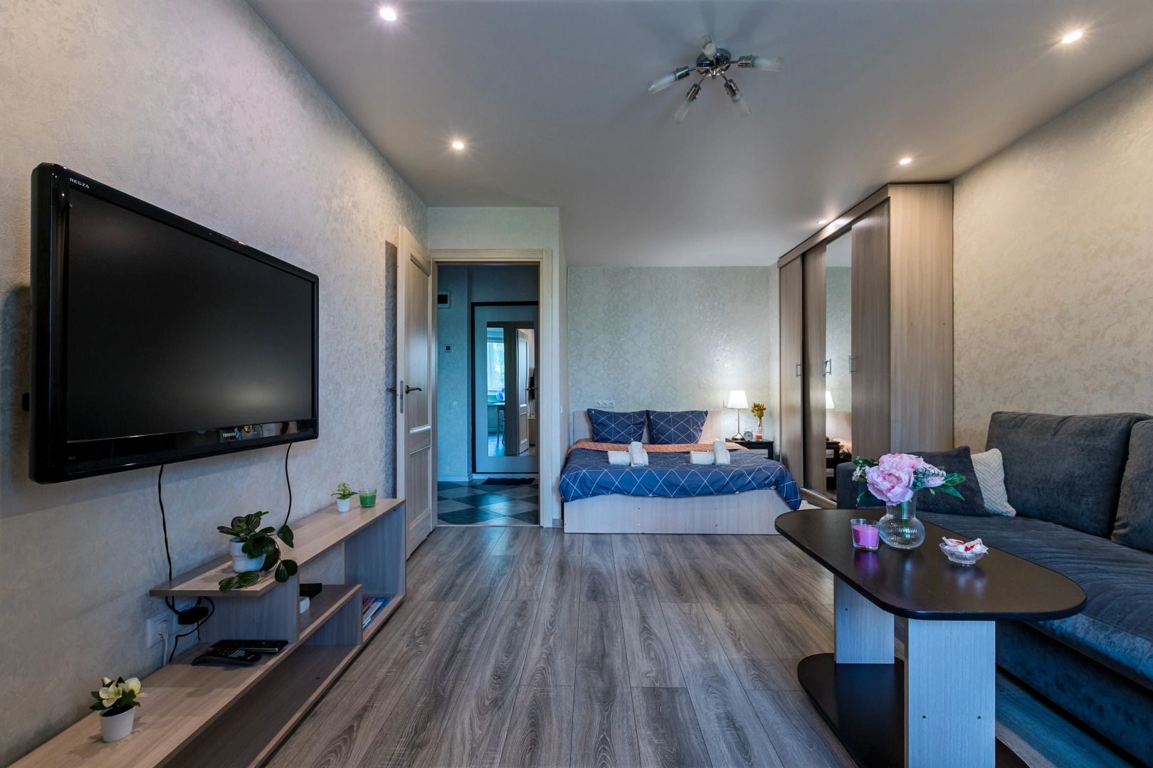 Апартаменты Шикарная квартира 1 комната