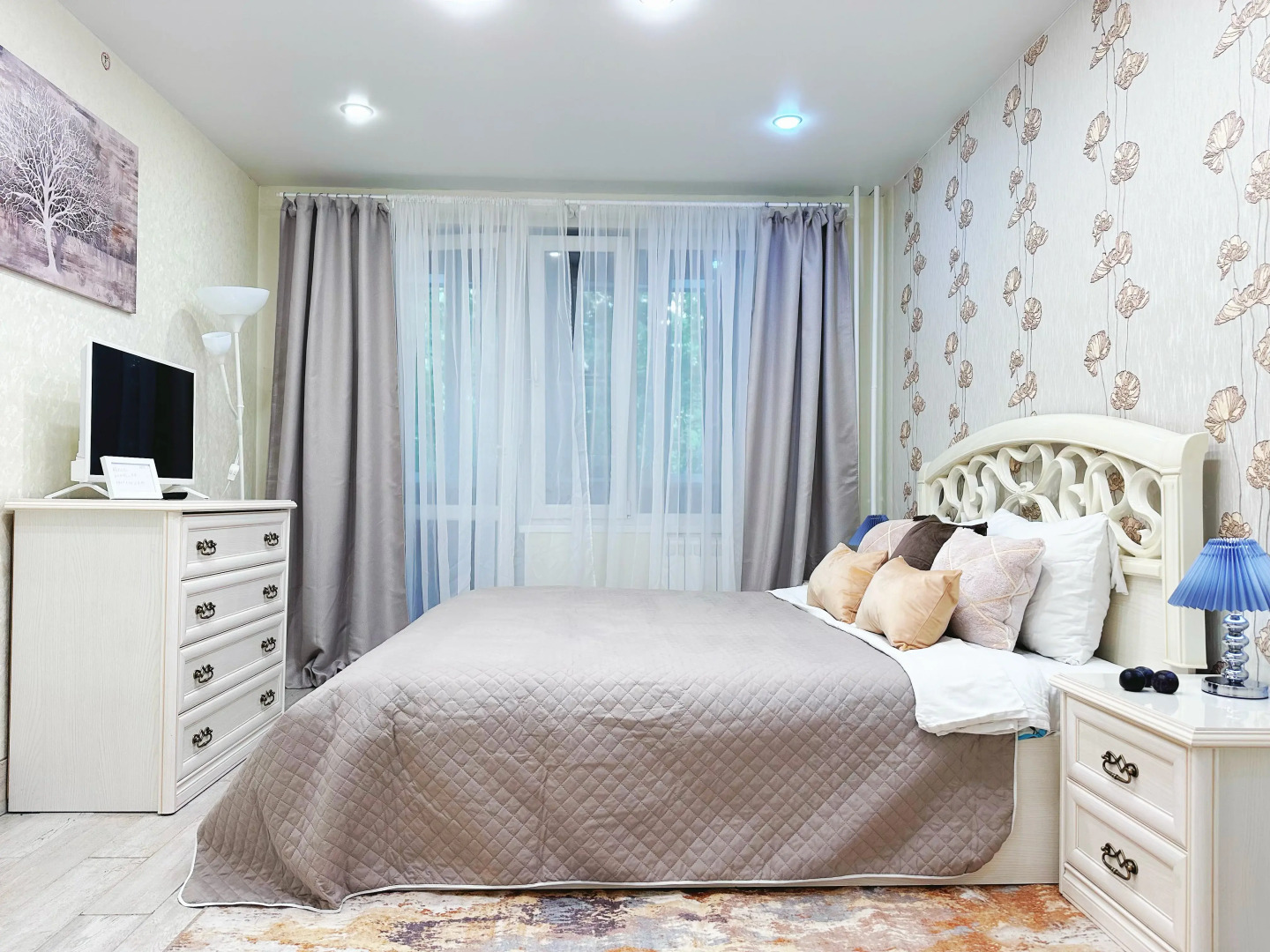 Квартира Двухкомнатная Natali apart в районе Зюзино