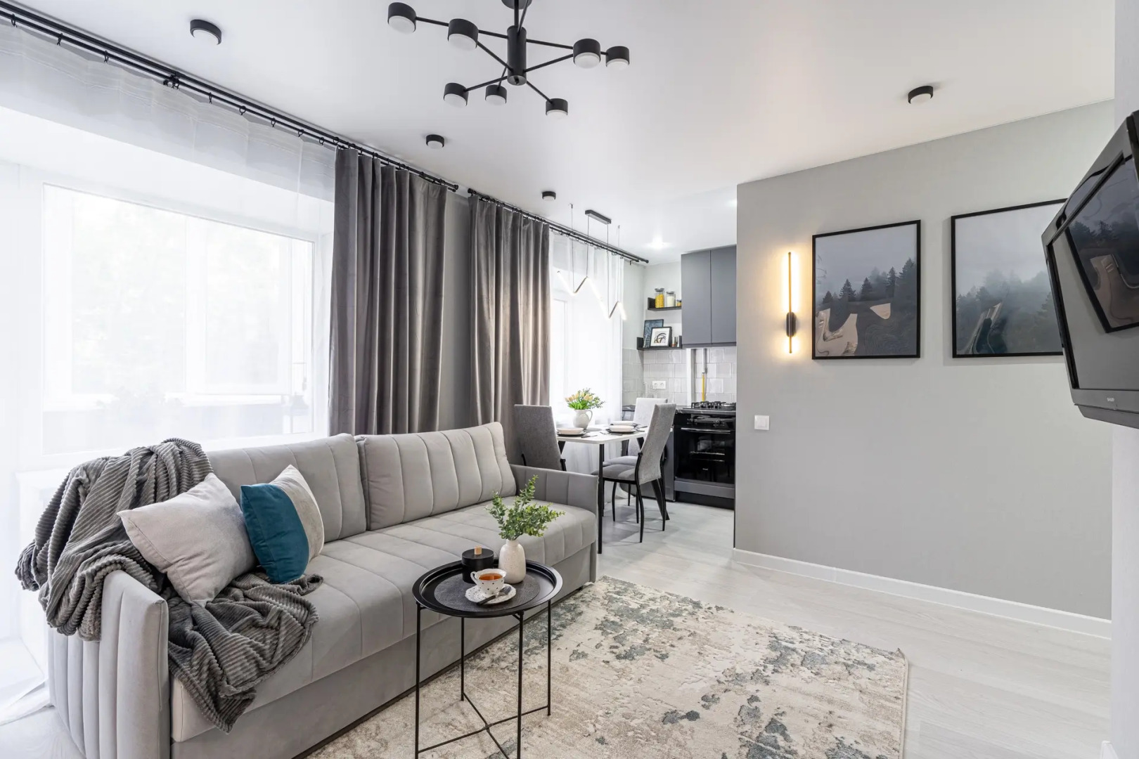 Квартира с новым ремонтом