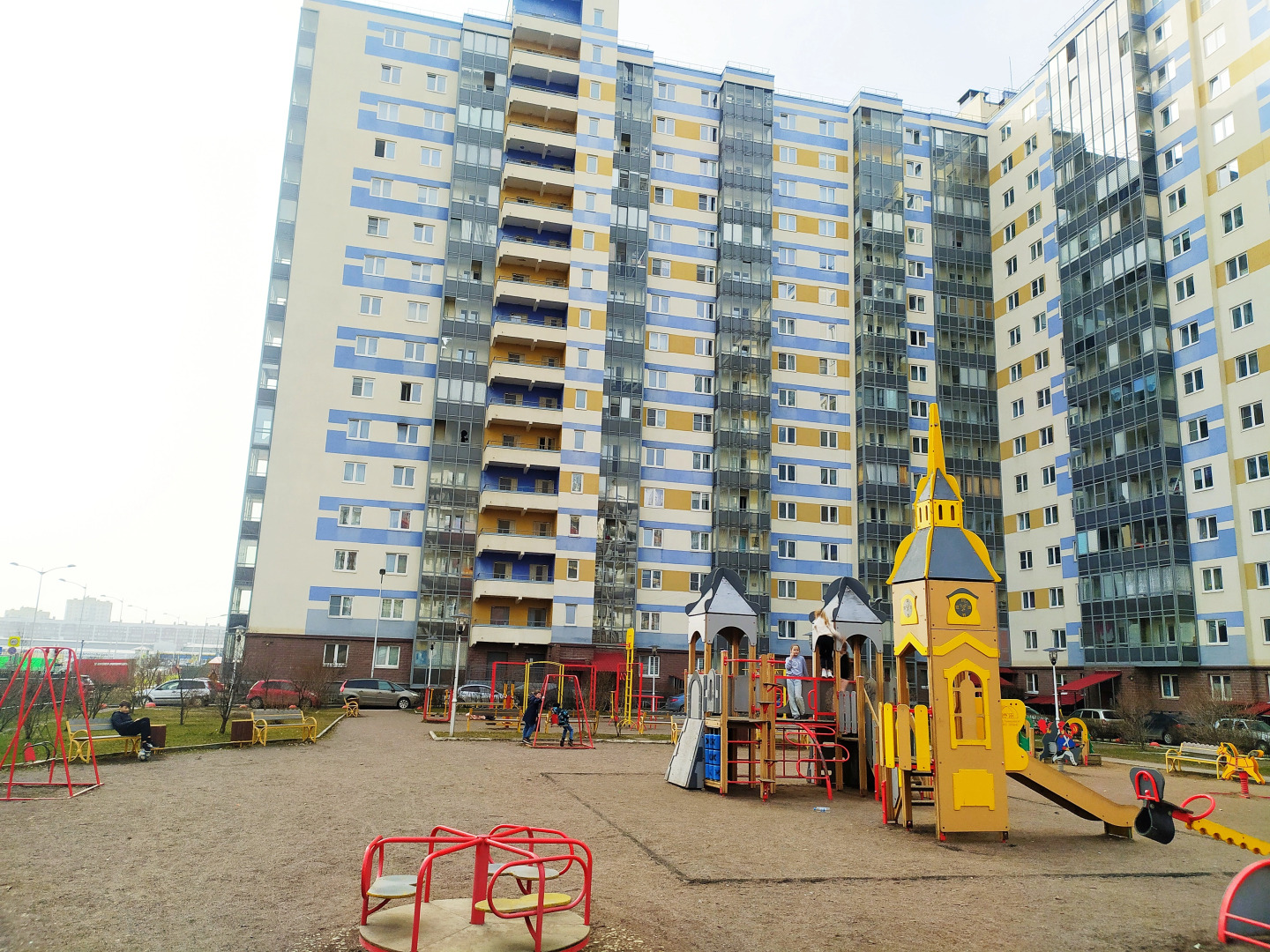 Квартира Видовая студия с панорамным балконом