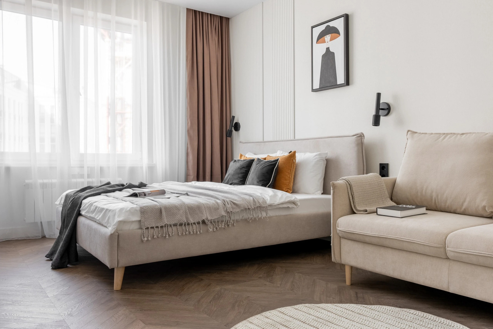 Квартира с кондиционерами в 15 минутах от Невского проспекта