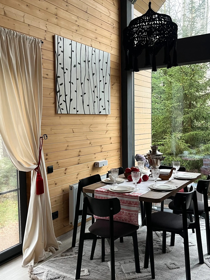 Частный Дом Коттедж с Сауной Zemlynica Ecodom